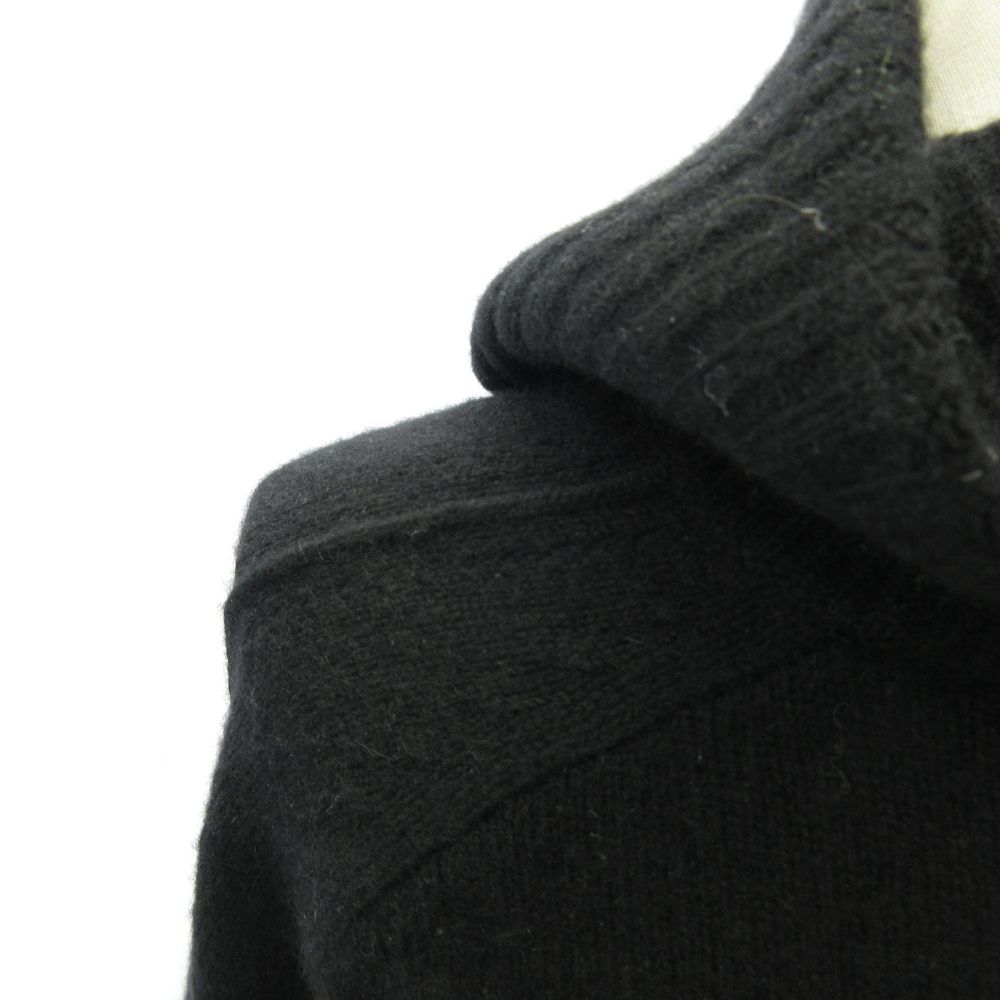 セオリーリュクス theory luxe カシミヤニット タートルネック 黒