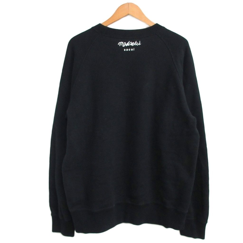 サカイ sacai × MADSAKI Flock Print Pullover 22AW マドサキ コラボ