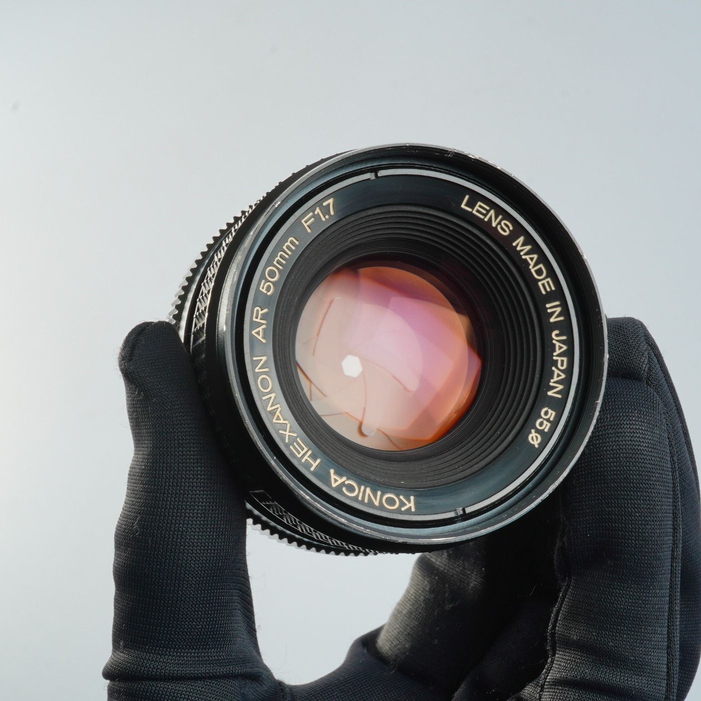 Konica コニカ Hexanon AR 50mm f/1.7 単焦点レンズ Data sheet: Konica Hexanon AR 50 mm f/1.7 – JAPB