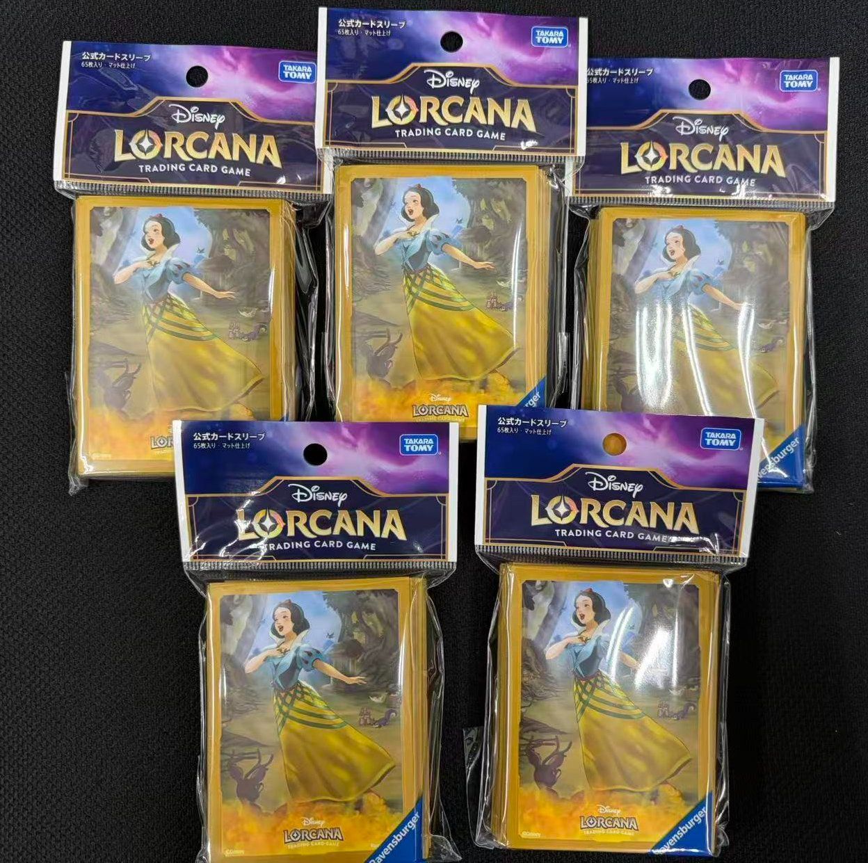 ロルカナ】公式カードスリーブ「白雪姫 井戸に願いを」 5点セット