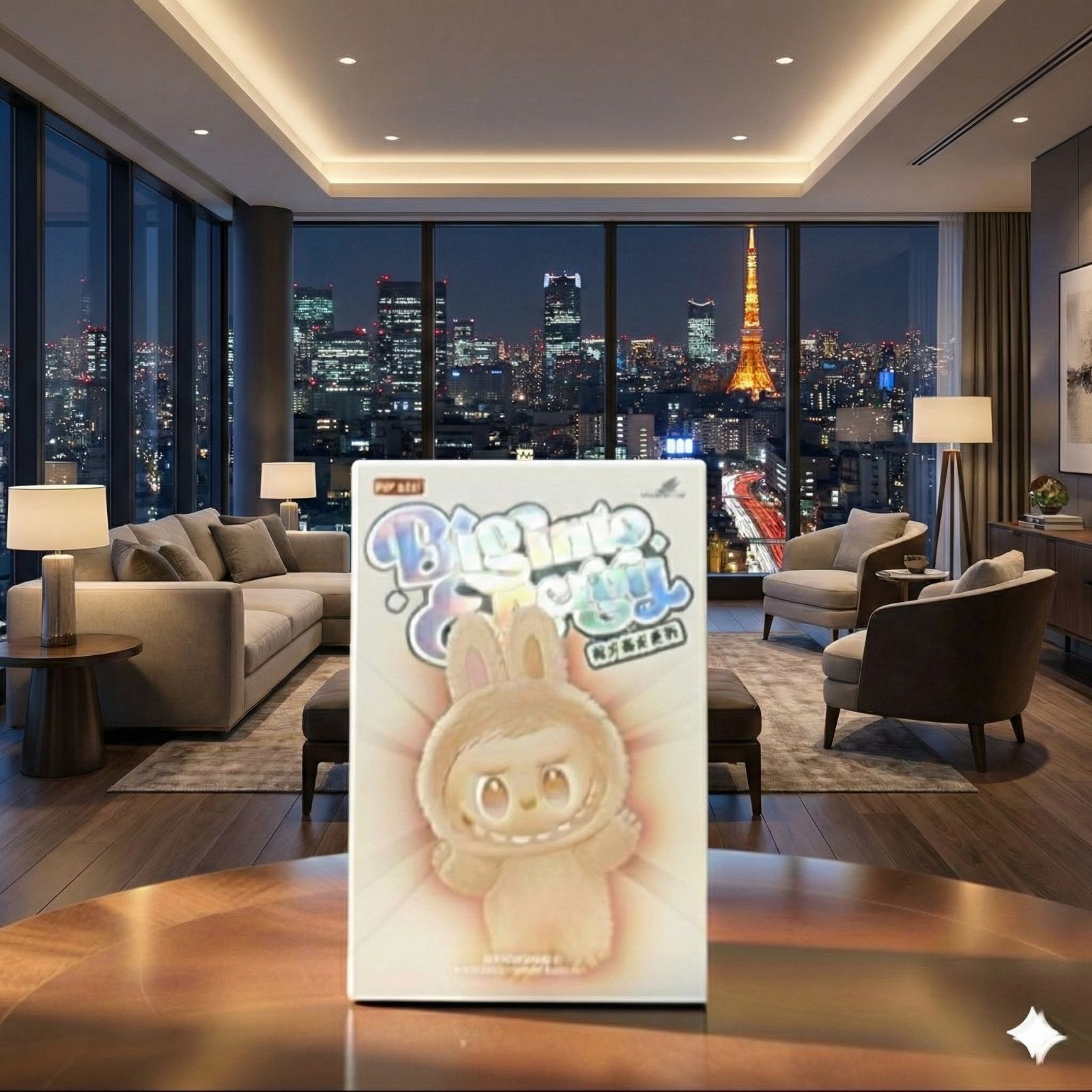 正規品 未開封 ラブブ Labubu Big into Energy 1ピース ポップマート