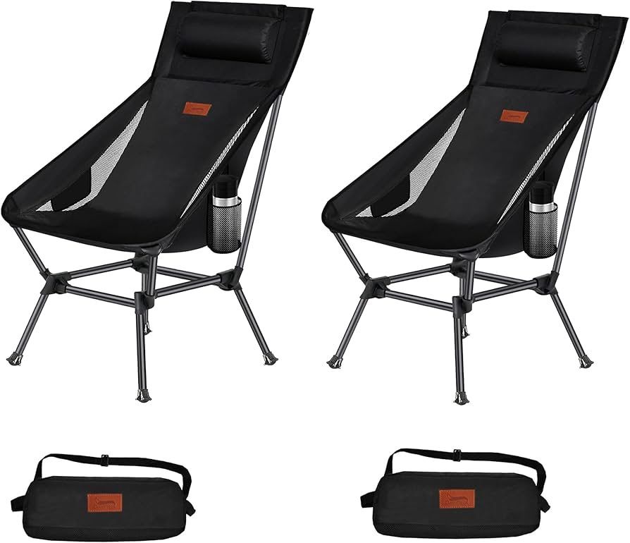 DesertFox】アウトドアチェア 2WAY キャンプ椅子 ローチェア 軽量 枕