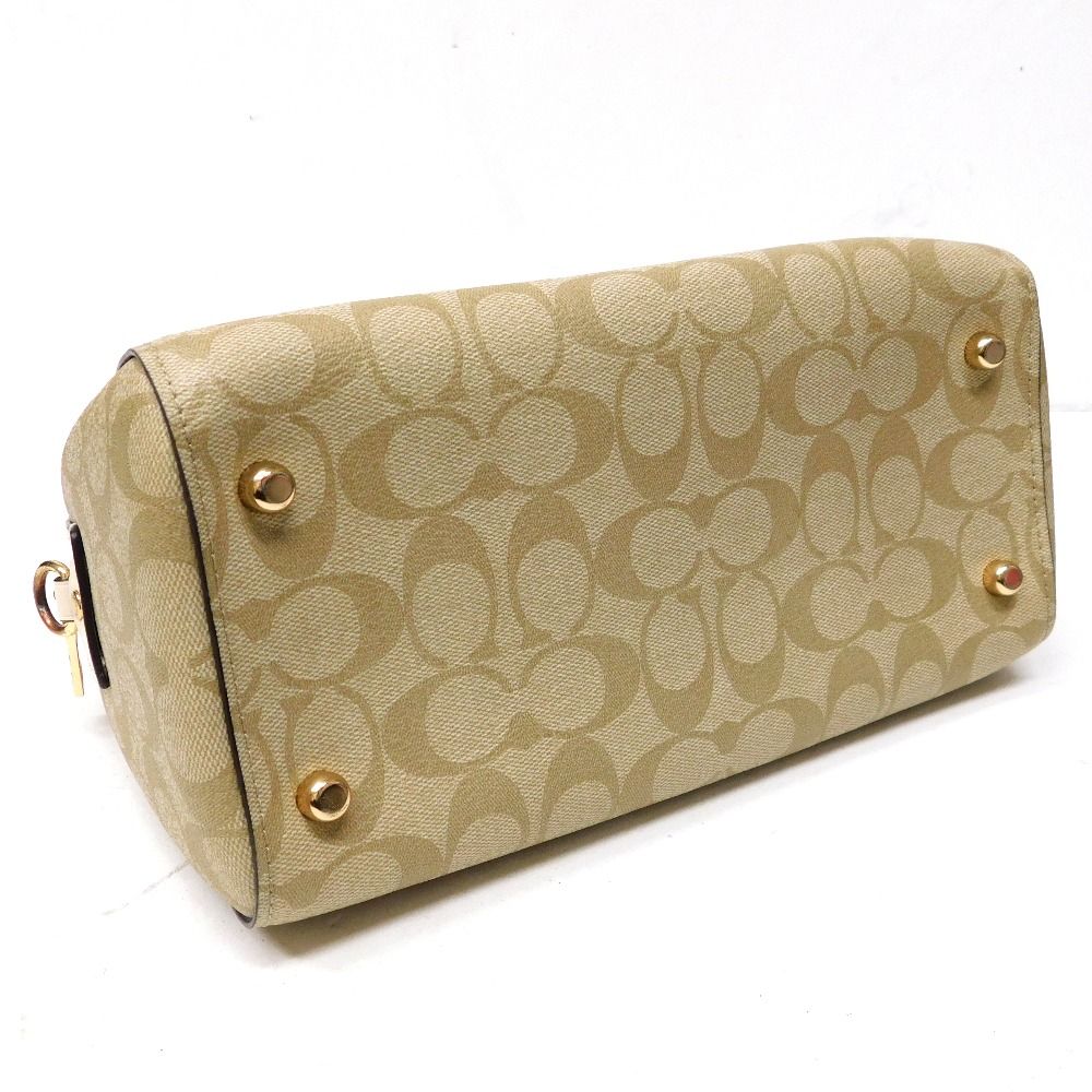 Hn612661 2WAYバッグ コーチ シグネチャー ローアン サッチェル B2022  