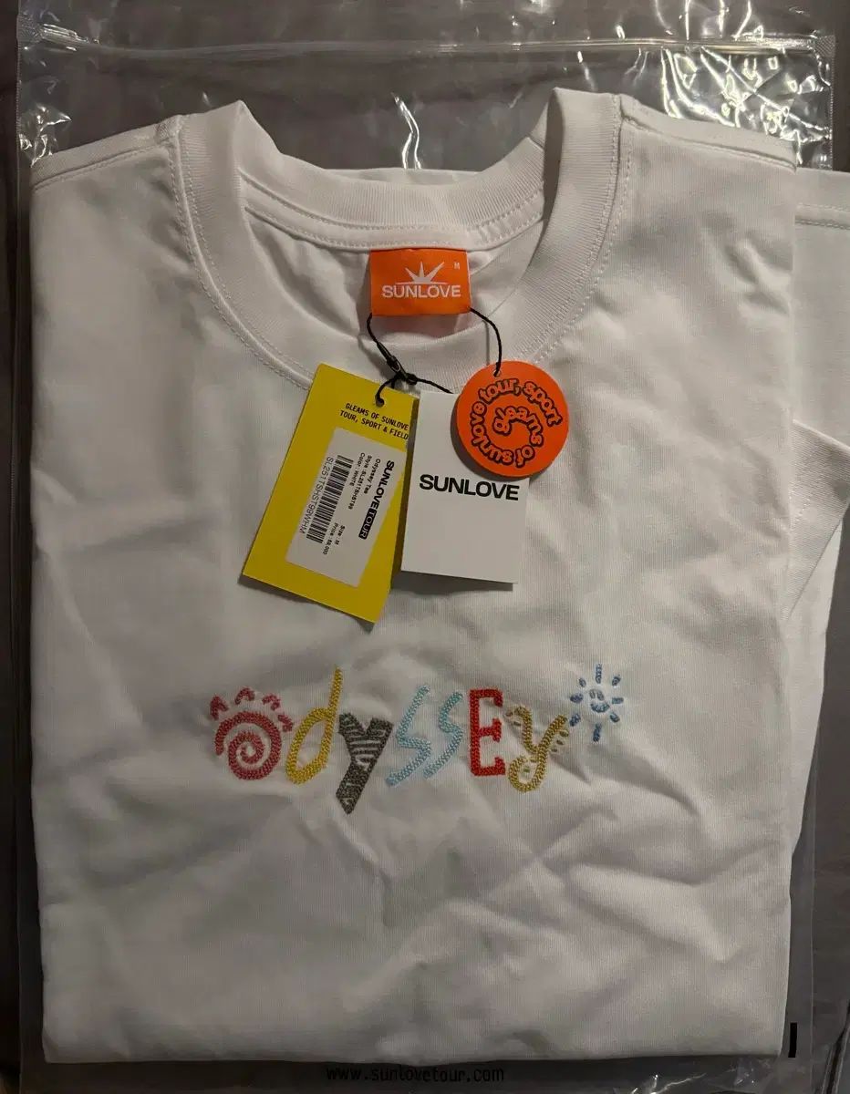 RIIZE ライズ サンLOVE オデッセイ 半袖 Tシャツ 白 M