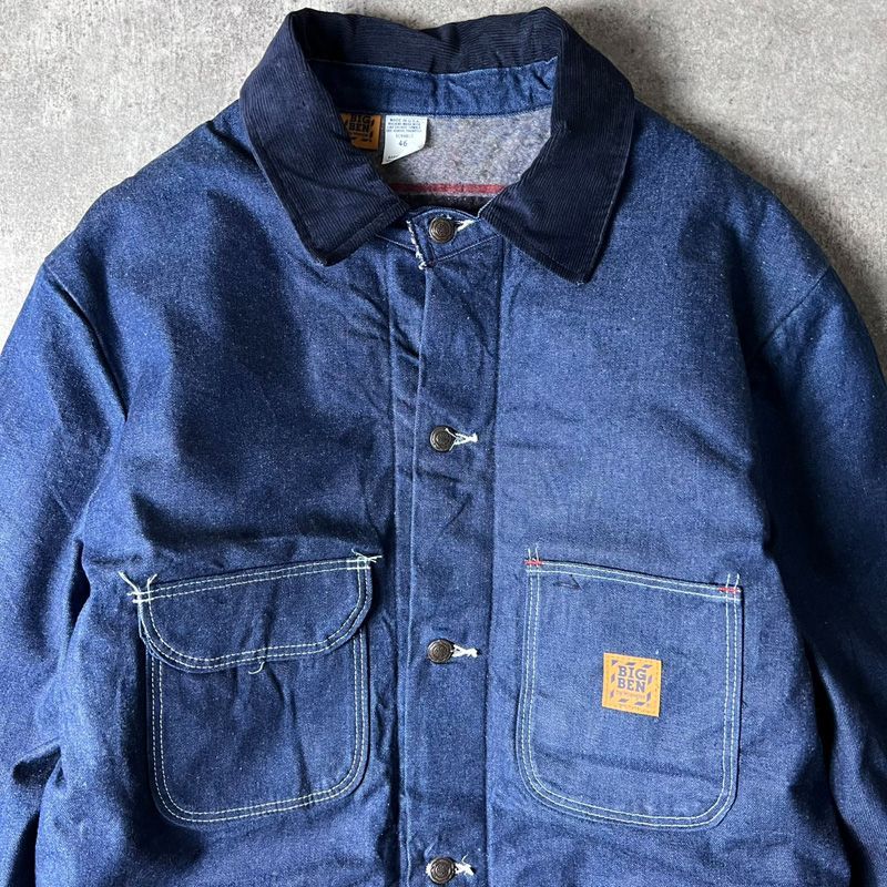 り*と様 BIG BEN デニムカバーオール ジャケット ブランケットライナー