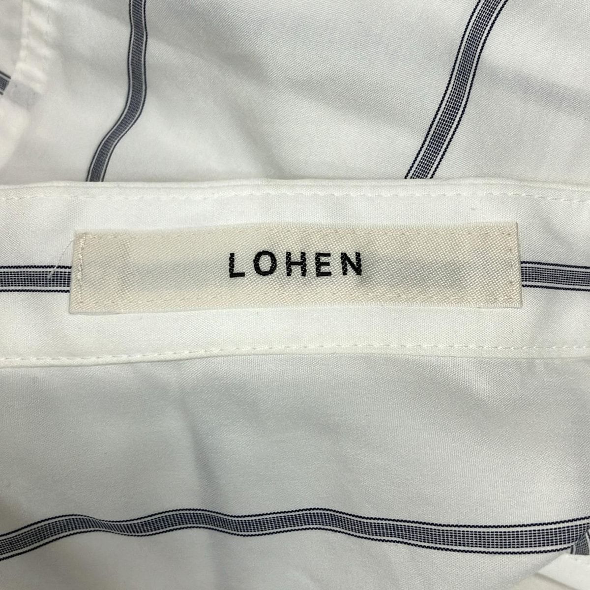 LOHEN(ローヘン) 長袖シャツブラウス サイズUNISEX レディース美品 白