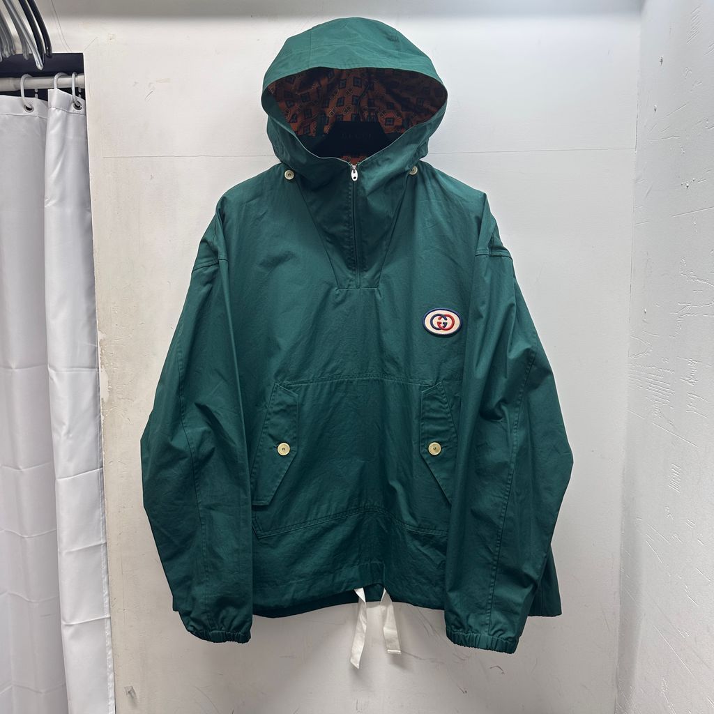 GUCCI グッチ Half Zip Windbreaker Jacket ナイロンジャケット 