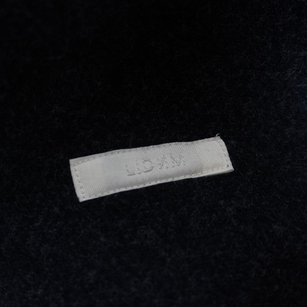 美品 LIDNM リドム SHAWL COLLAR REVER COAT ショール カラー リバー 