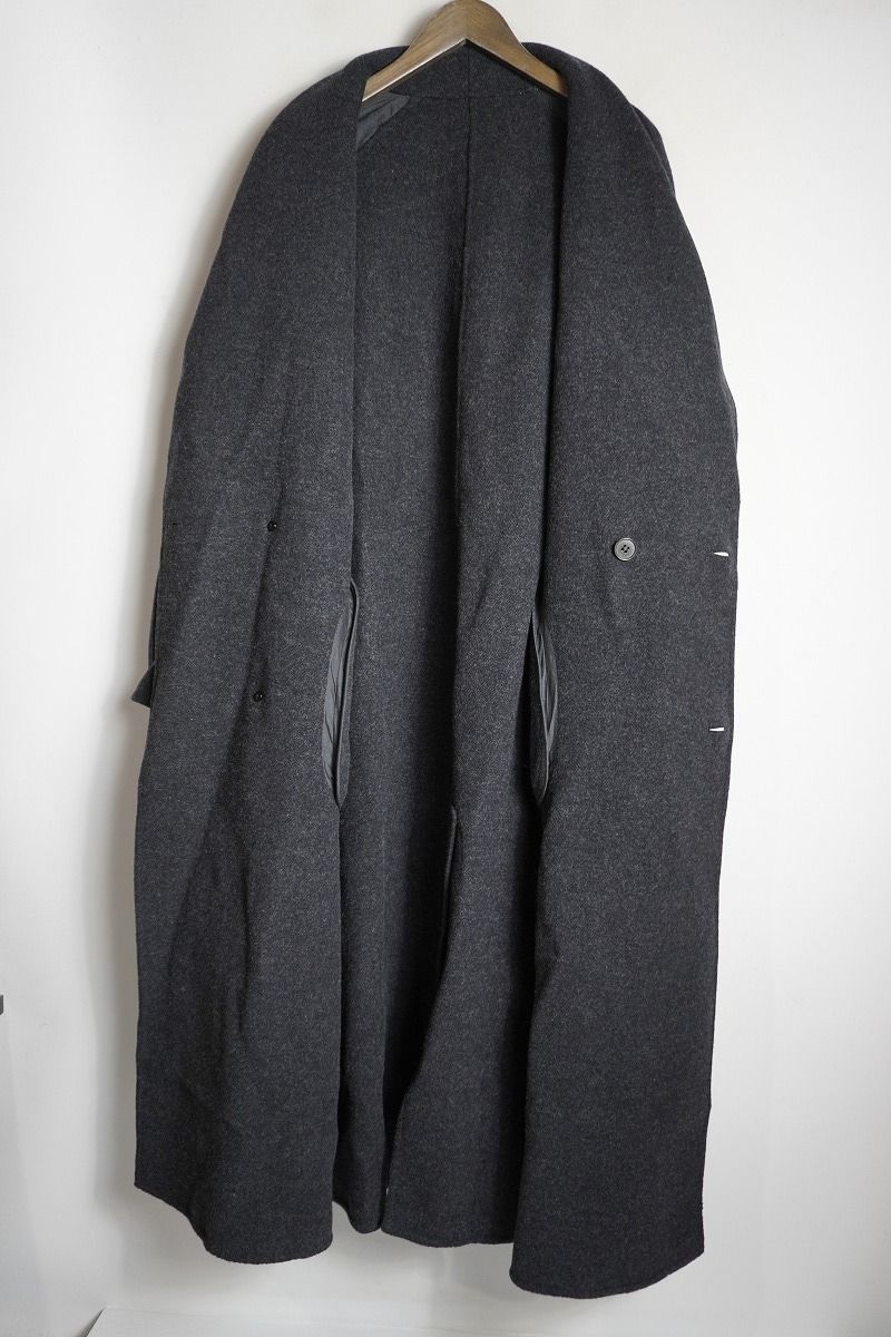 美品 LIDNM リドム SHAWL COLLAR REVER COAT ショール カラー リバー