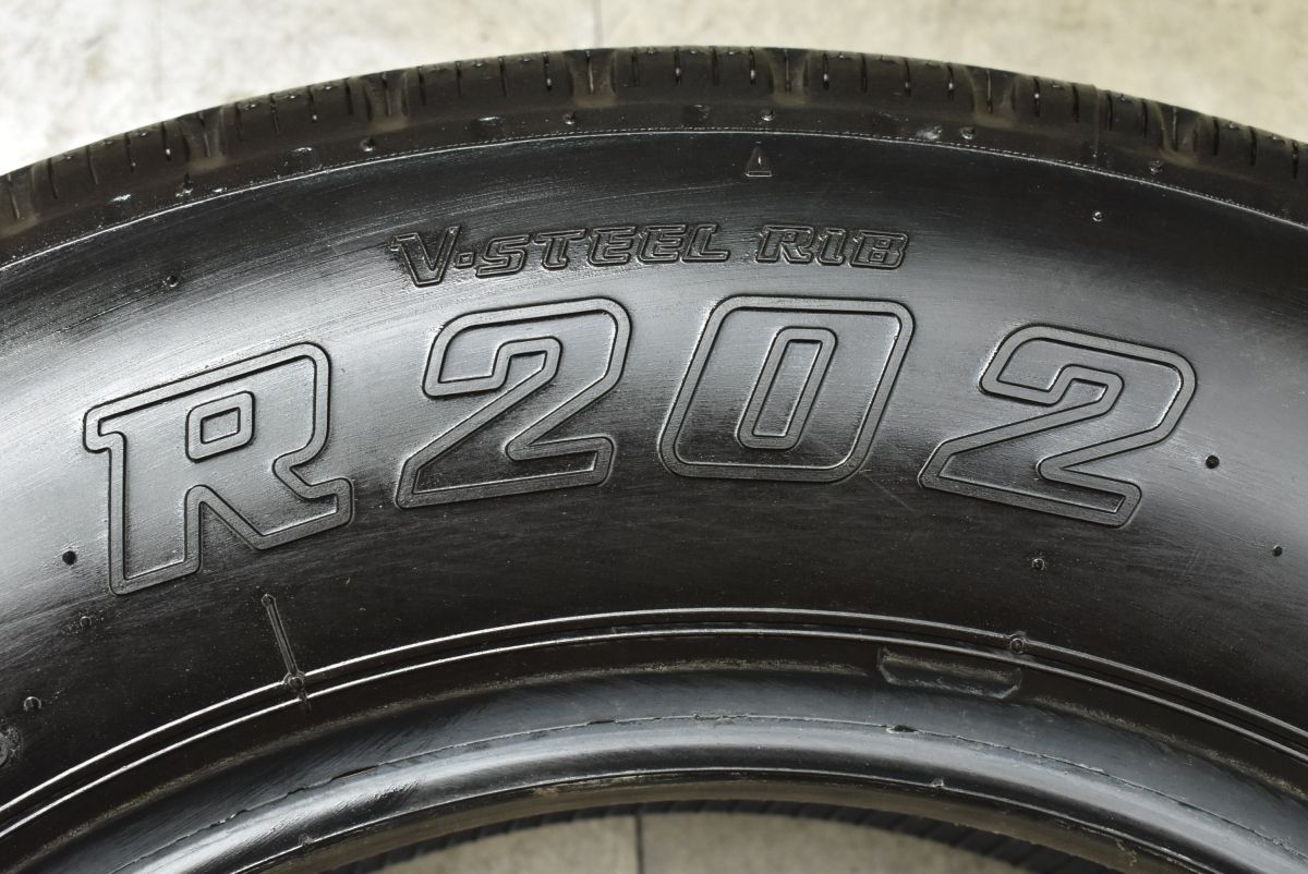 2025年製 新車外し品】ブリヂストン V-STEEL RIB R202 175/75R15 LT 6