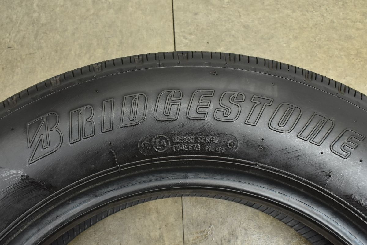 2025年製 新車外し品】ブリヂストン V-STEEL RIB R202 175/75R15 LT 6