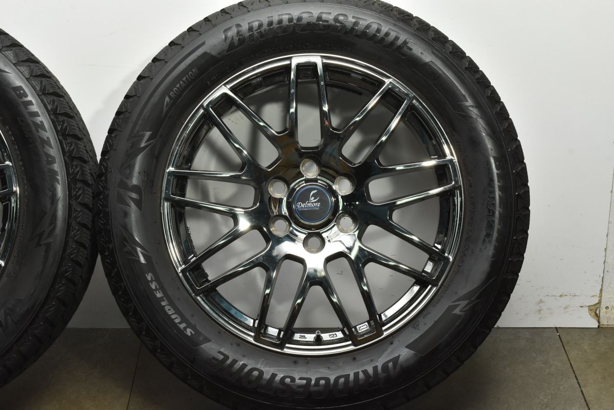 WEDS 【超バリ溝】Delmore LC.S 20in 8J +55 PCD139.7 ブリヂストン 