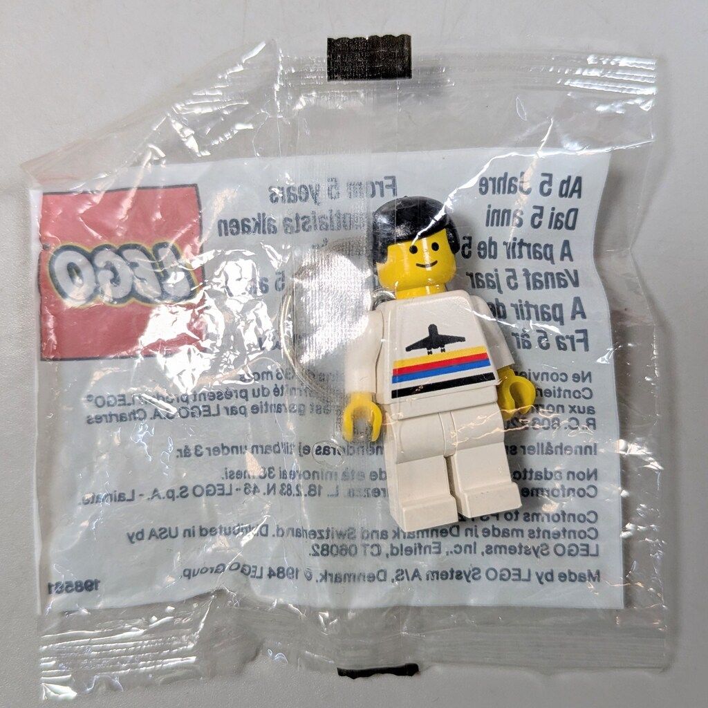 LEGO Classic Airport Worker key holder