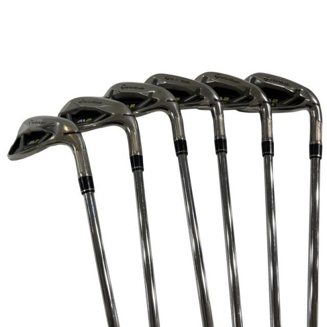 中古】 テーラーメイド M2(2017) 6S アイアンセット IR RE-AX 90 STEEL