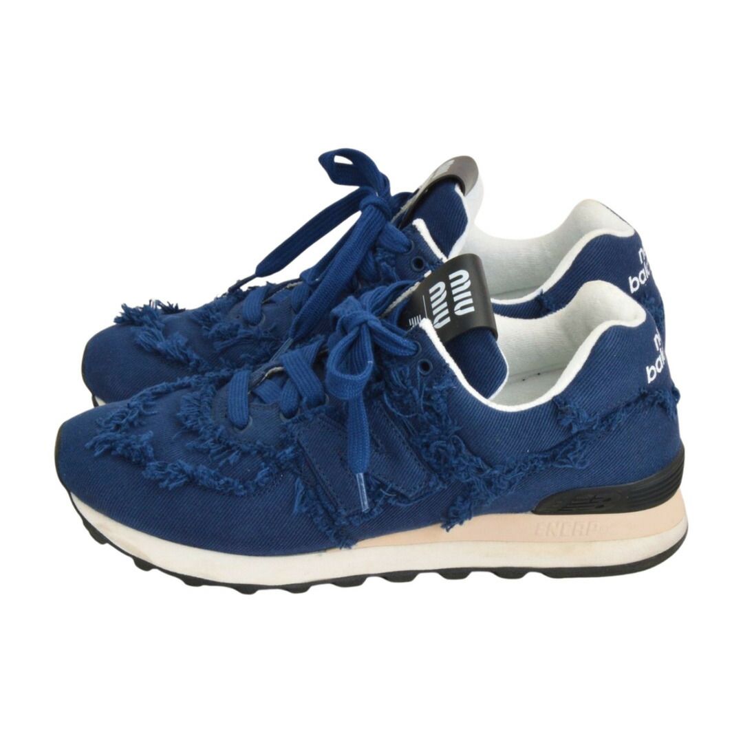 ミュウミュウ MIUMIU スニーカー 574 New Balance x Miu Miu デニム