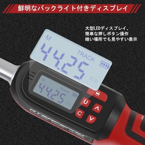  迅速に発送 ATsafepro トルクレンチ デジタル 9 5 mm差込角 3 8インチ 60 N m プリセット型 ブザー LED警告灯内蔵 トルクレンチタイヤ交換 自転車 オートバイ 自動車のメンテナンスツールキット 機器校正証明書 bf 6003 d その他 キッチン 食器