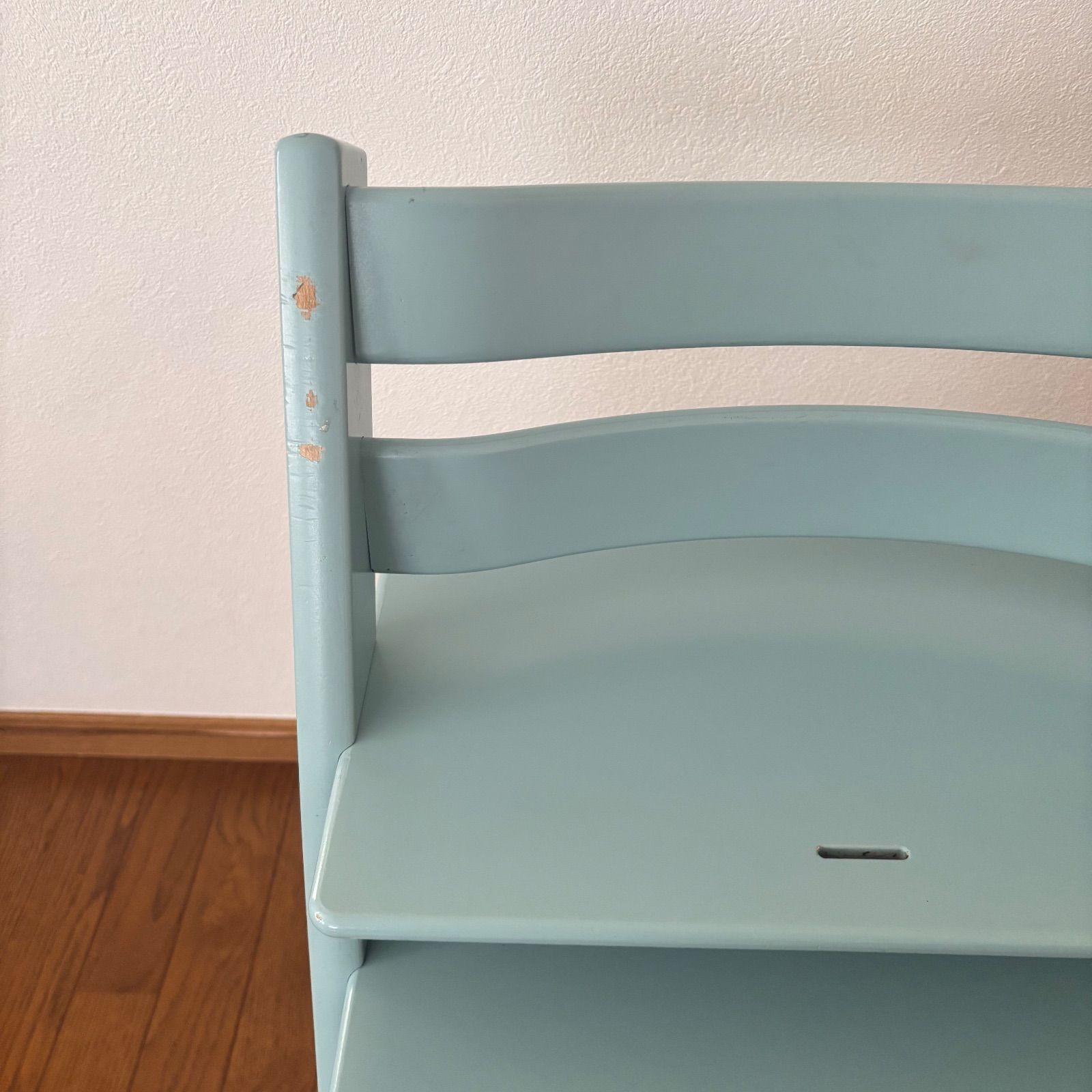 ストッケ トリップ トラップ アクアブルー ベビーチェア+ベビーセット