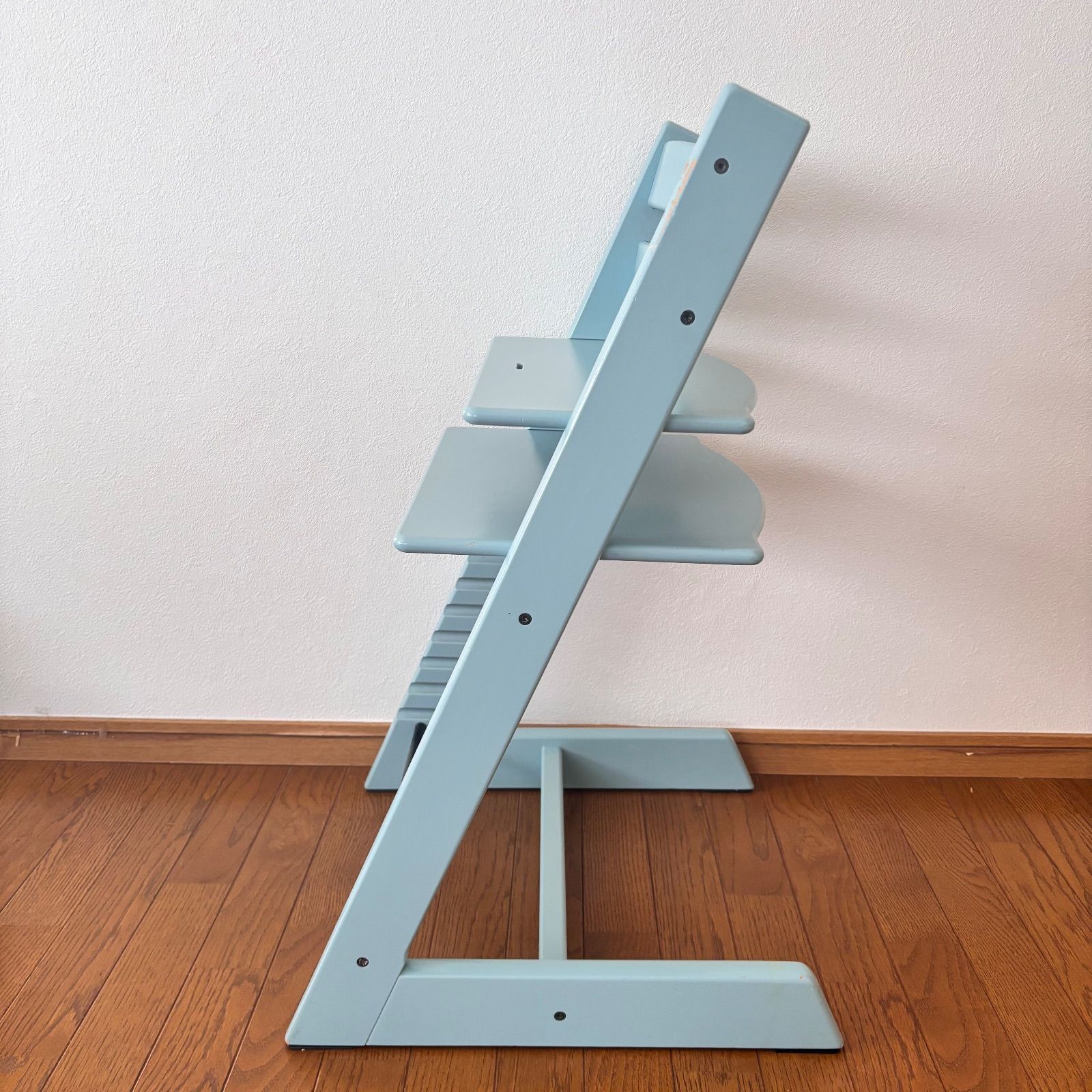 ストッケ トリップ トラップ アクアブルー ベビーチェア+ベビーセット