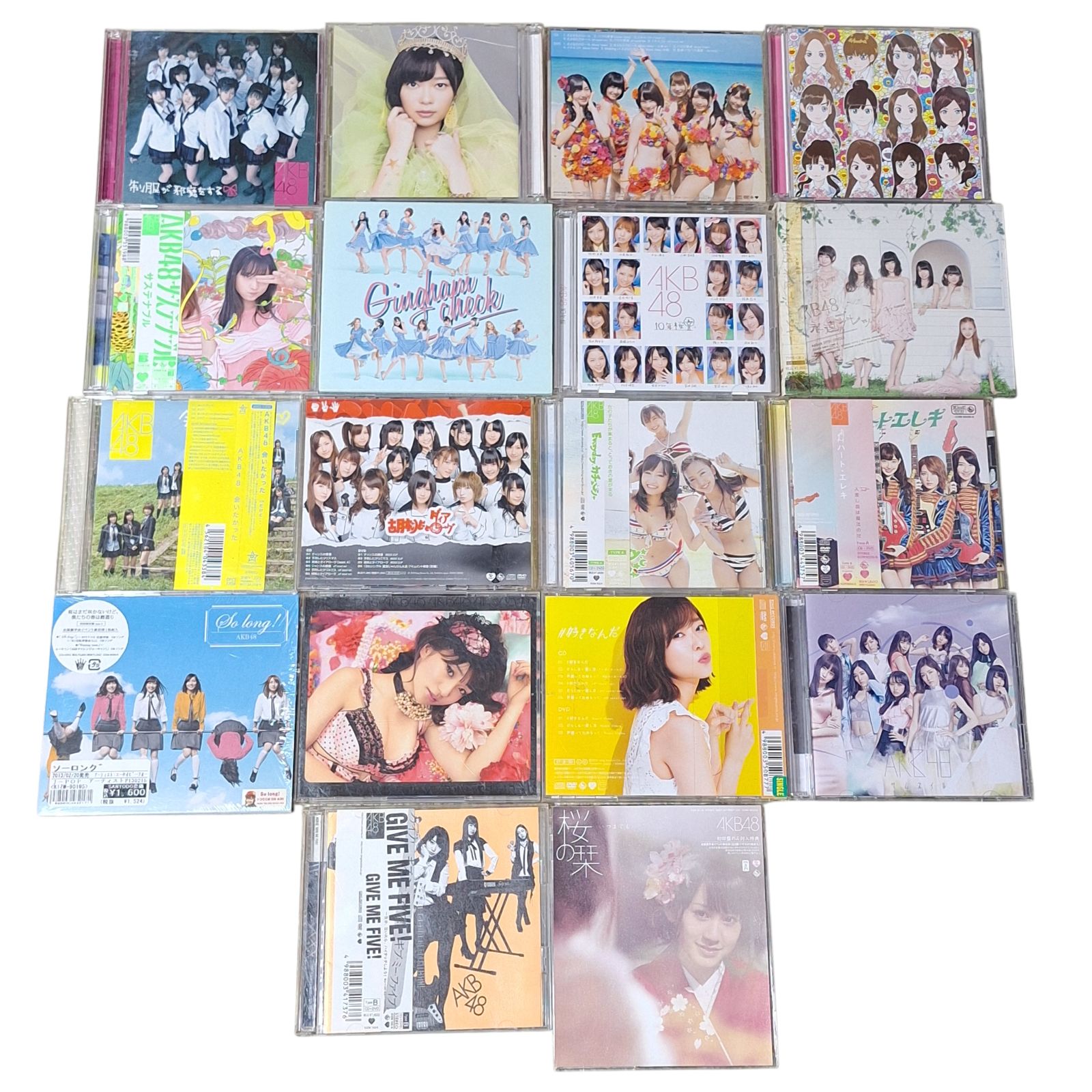 AKB48 CDシングルとアルバムまとめ売り 18枚 生写真付 - メルカリ