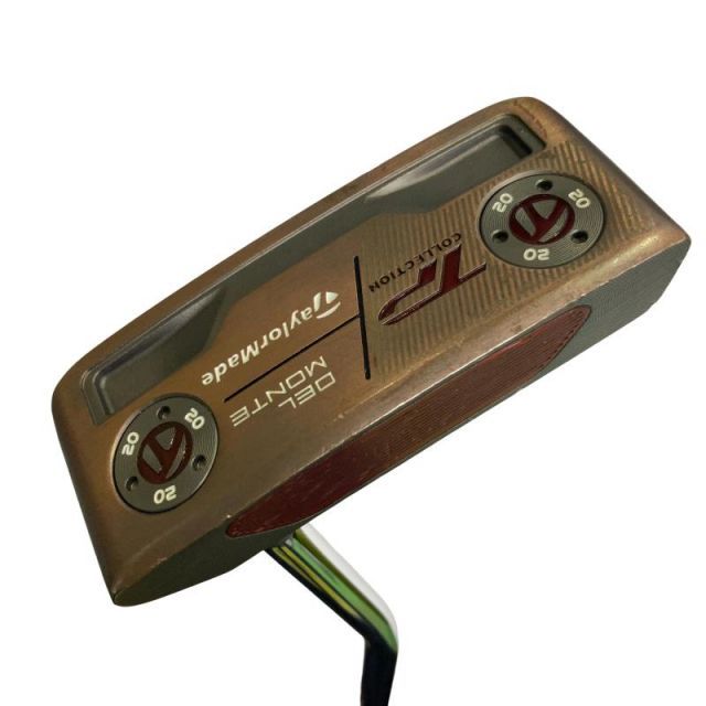 【】 テーラーメイド TP COLLECTION PATINA DEL MONTE 33インチ パター PT スチール (フレックスその他) メンズ 男性用 右利き 右用 Dランク ゴルフクラブ