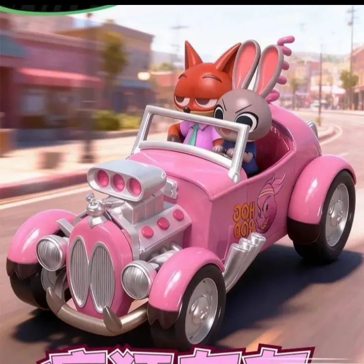 【新品・未開封】ズートピア2 ミニカー 全6種 コンプリートセット！ 新品・未開封！】ズートピア2 クレイジーカー 6種コンプリートセット