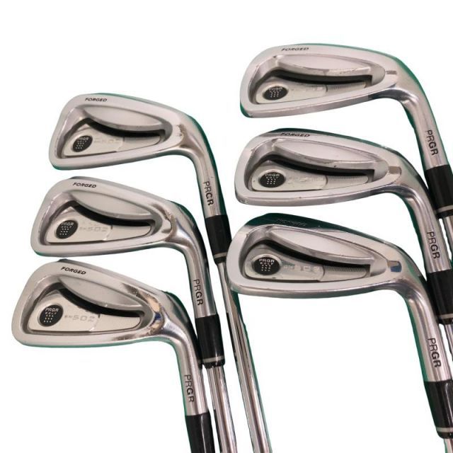 中古】 プロギア GN 502銀 FORGED 6S アイアンセット IR Spec Steel II