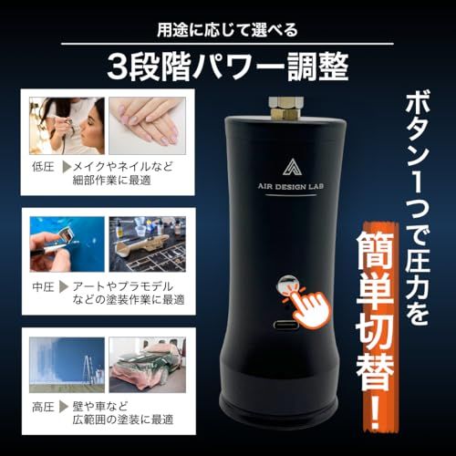 エアブラシ　セット Amazon.co.jp: 充電式 エアブラシ 28PSI ダブルアクション Type-C
