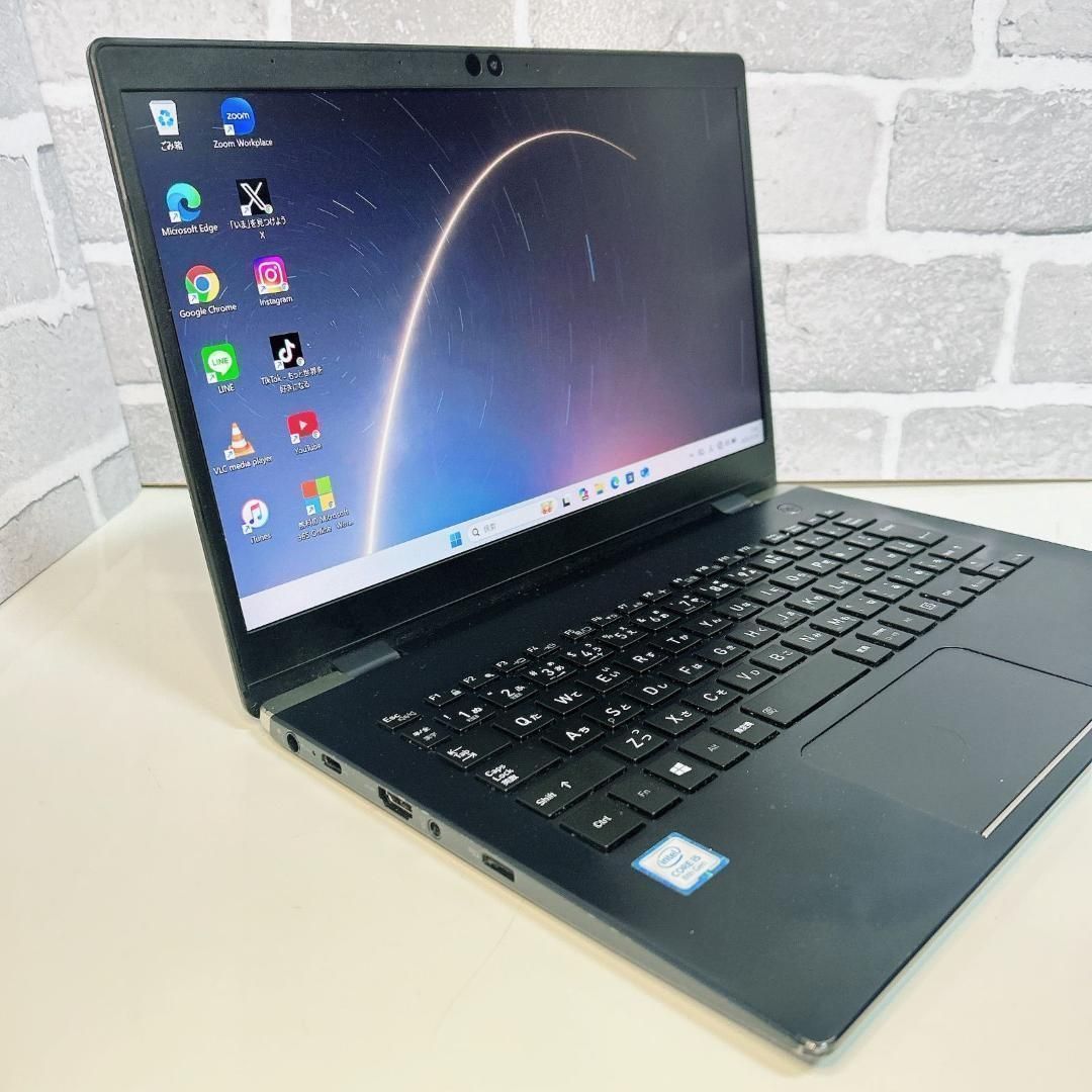 軽量、持運OK、タッチパネル搭載、高速SSD、Win11、オフィス、イラレ使える 人気】軽量 薄型 dynabook SSD Windows11 初期設定済 ノートパソコン