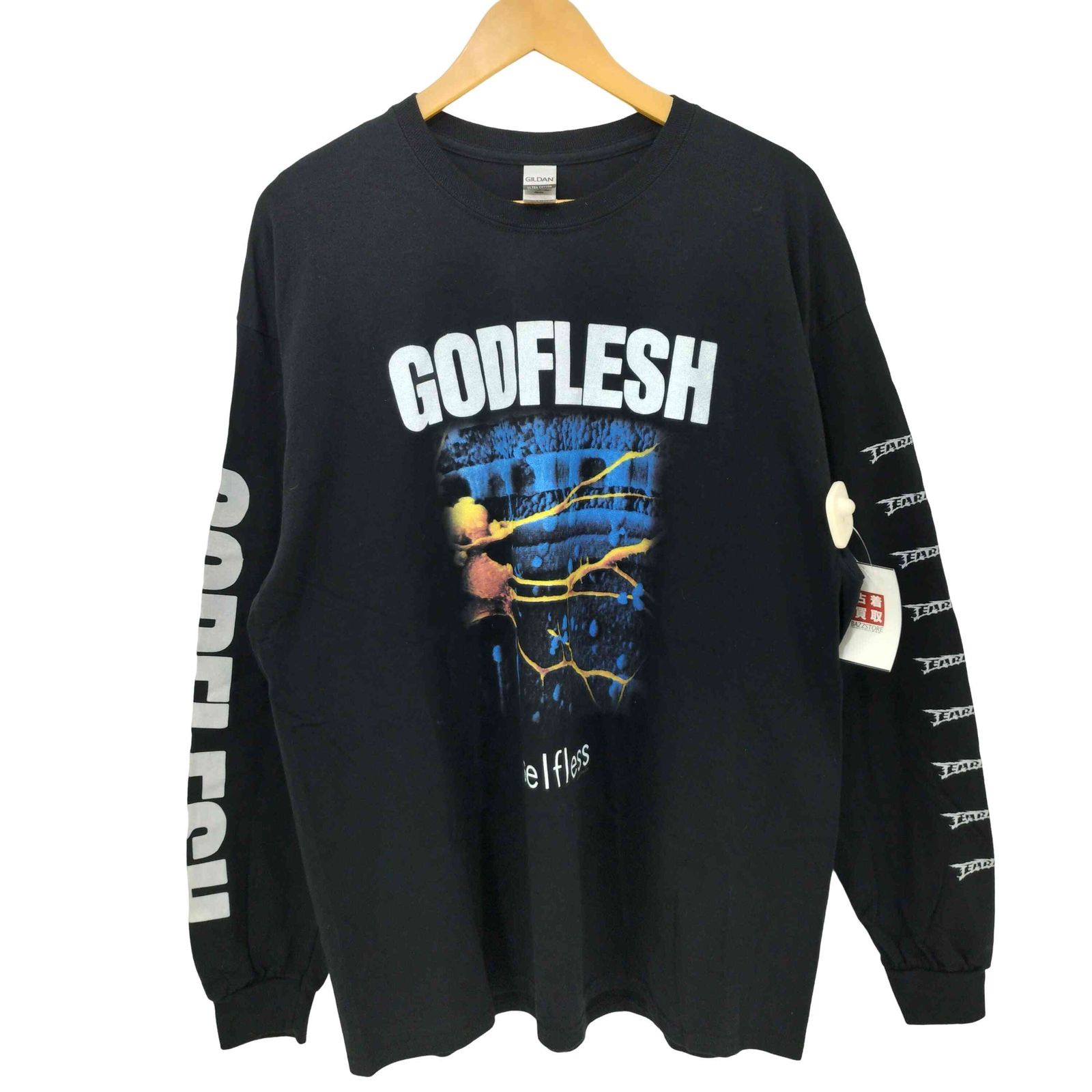 ユーズドフルギ USED古着 メタル バンド アートワーク プリント L/S T