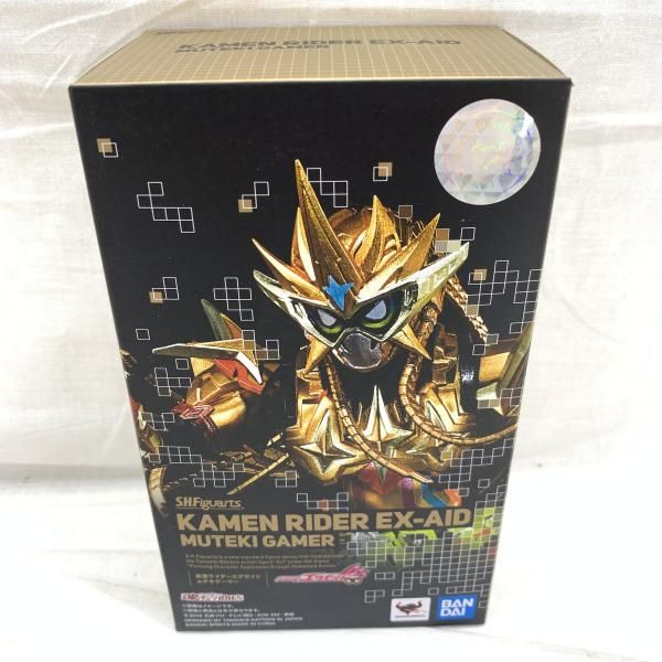 中古】開封)S.H.Figuarts 仮面ライダーエグゼイド ムテキゲーマー[91