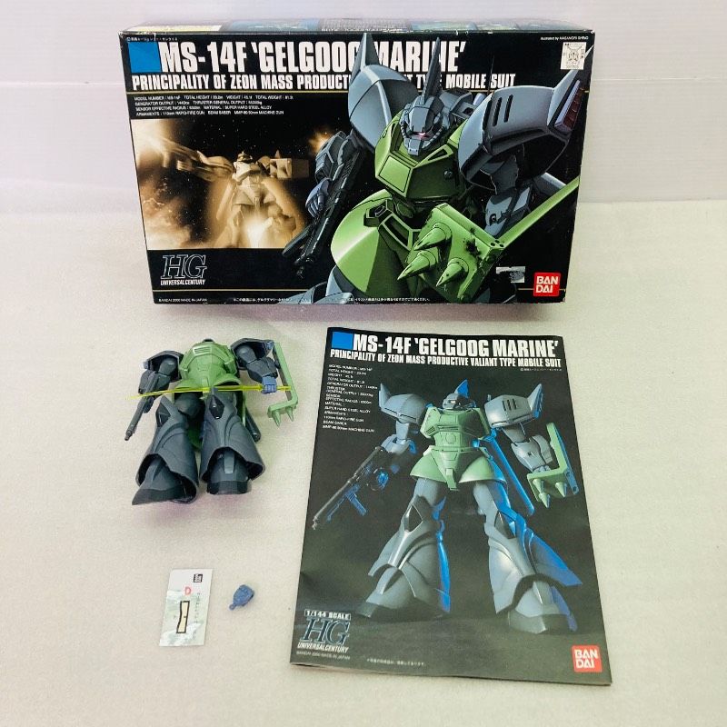 現状品】HG 1/144 MS-14F ゲルググ・マリーネ ガンプラ BANDAI