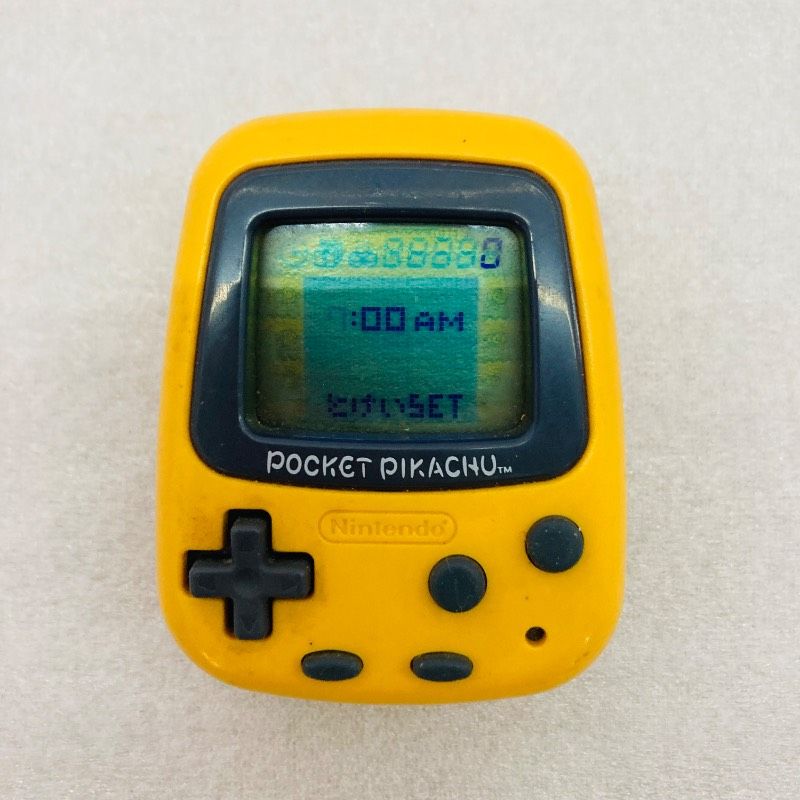 ジャンク品】【レア】任天堂 ポケットピカチュウ 万歩計 1998年製