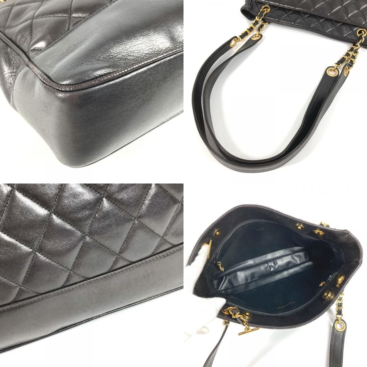 CHANEL シャネル ショルダーバッグ キルティング マトラッセ レザー