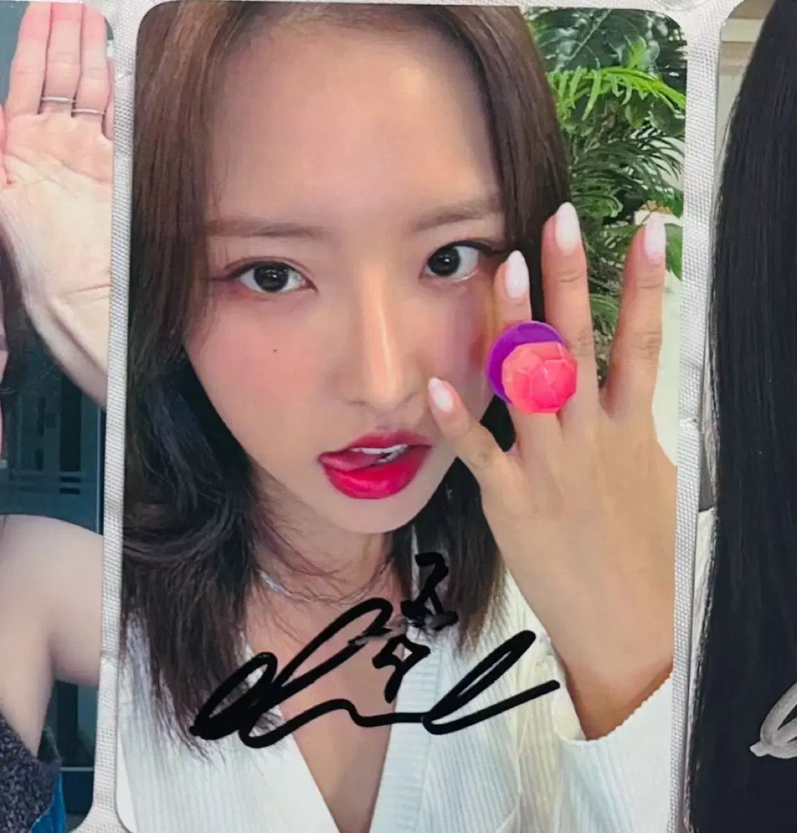 LOONA yves softerror ビデオコール参加特典 直筆サインポラ BABYMONSTER ポストカード ロラ 直筆サイン サイン会 - メルカリ