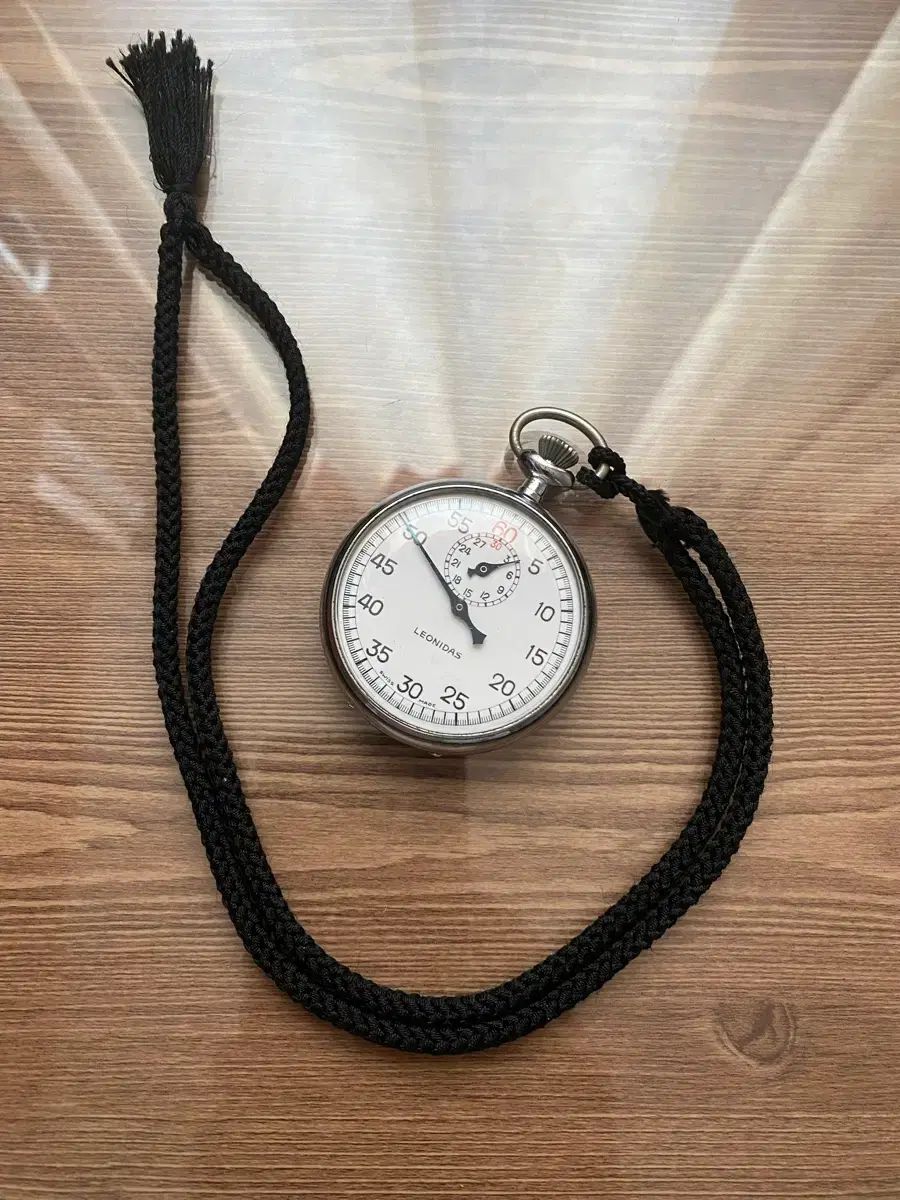 LEONIDAS 手巻き時計 LEONIDAS 手巻き時計 LEONIDAS レオニダス クロノグラフ ランデロン48