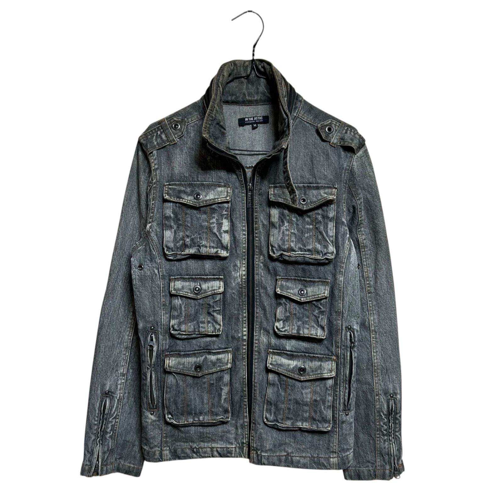 IN THE ATTIC 00S Vintage Gimmick Military Jacket Y2K archive