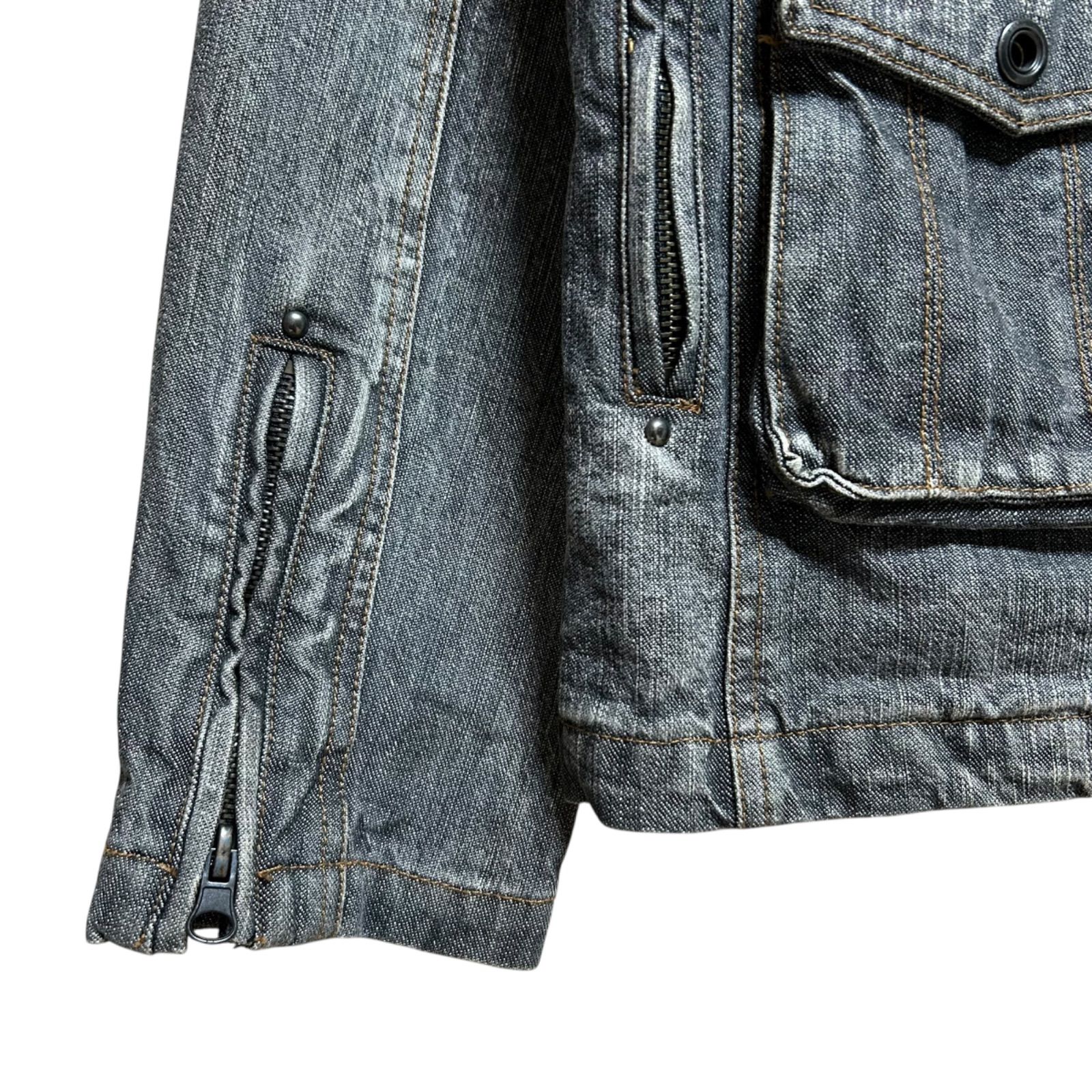 IN THE ATTIC 00S Vintage Gimmick Military Jacket Y2K archive