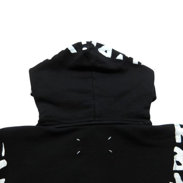 Maison Margiela 19aw AIDS CHARITY PRINT HOODIE BKACL サイズXS