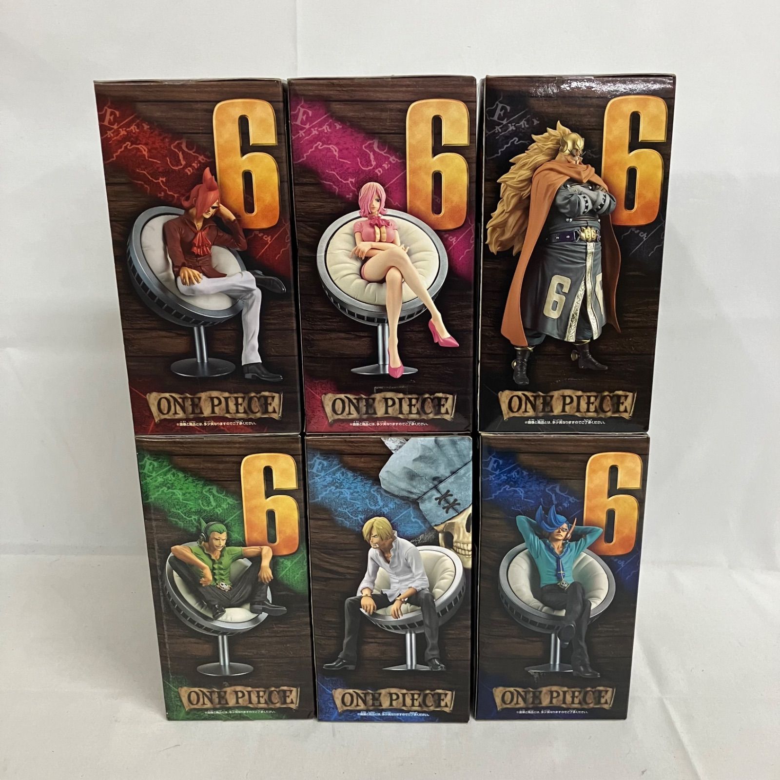 未開封 ワンピース DXF VINSMOKE FAMILY フィギュア 6個セット SF1289