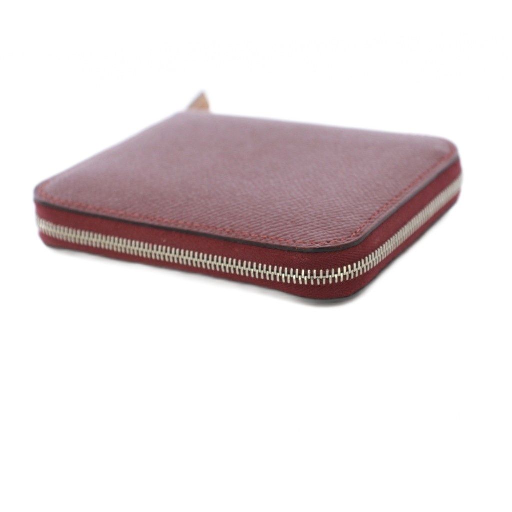 HERMES 財布 アザップシルクインコンパクト ボルドー コンパクトウォレット