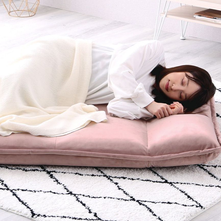 コンパクト リクライニングローソファ