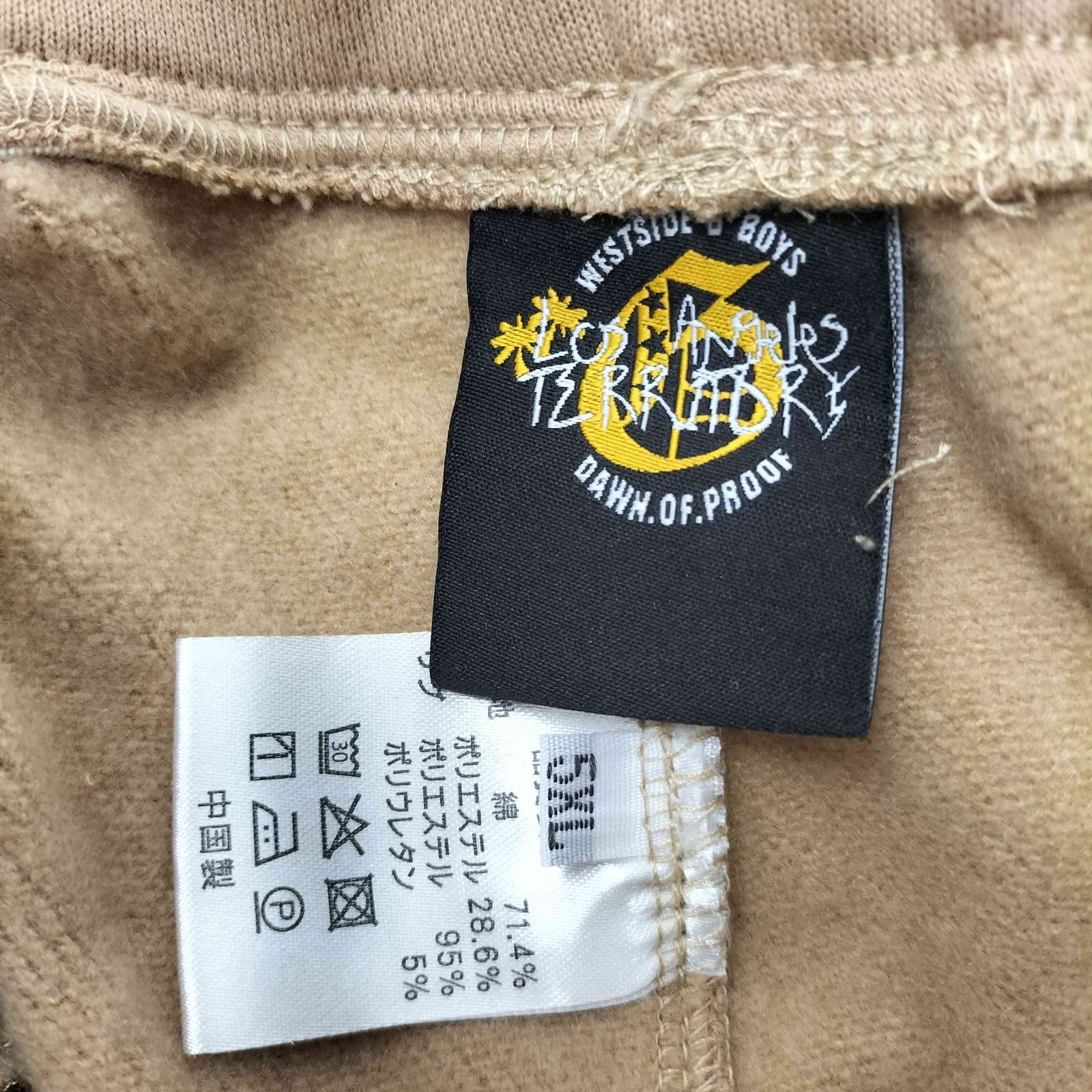 ユーズドフルギ USED古着 los angeles territoryv スウェットパンツ