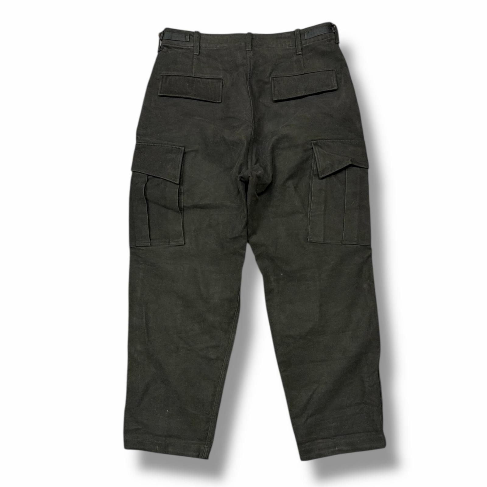 参考上代63800円 COMOLI モールスキン BDUパンツ カーゴパンツ 参考上代63800円 COMOLI モールスキン BDUパンツ カーゴパンツ