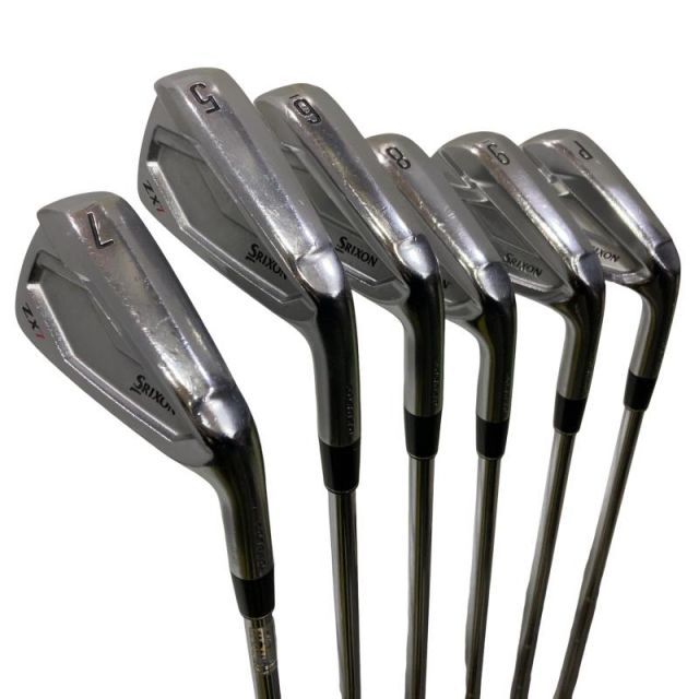中古】 ダンロップ SRIXON ZX7 6S アイアンセット IR Dynamic Gold