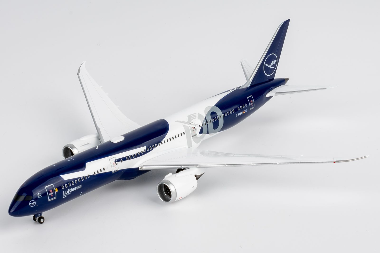 NGmodel ルフトハンザ 787-9 D-ABPU 100周年記念塗装 1/400 55153