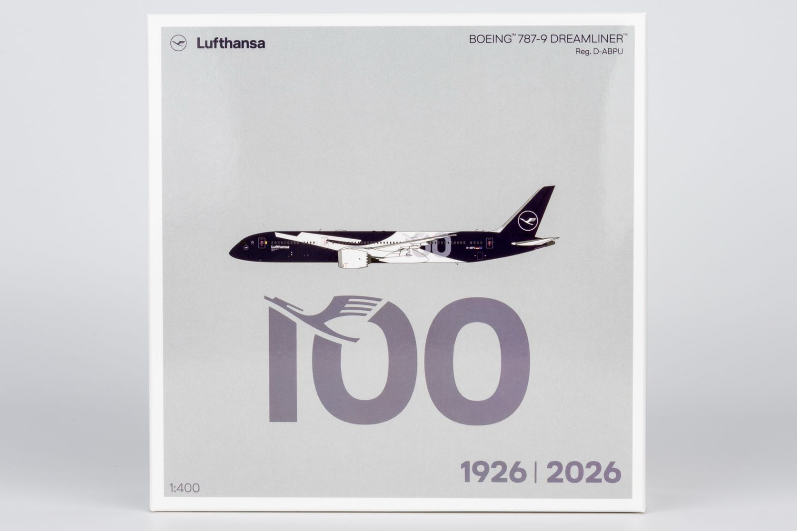 NGmodel ルフトハンザ 787-9 D-ABPU 100周年記念塗装 1/400 55153