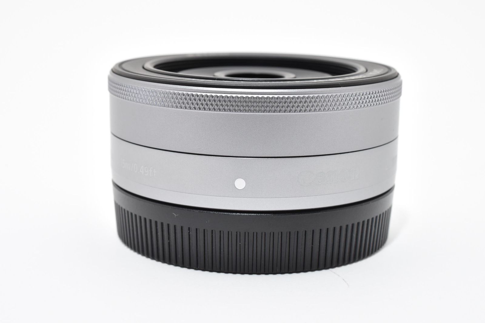 完動美品] Canon キャノン EF-M 22mm F2 STM シルバー 単焦点レンズ