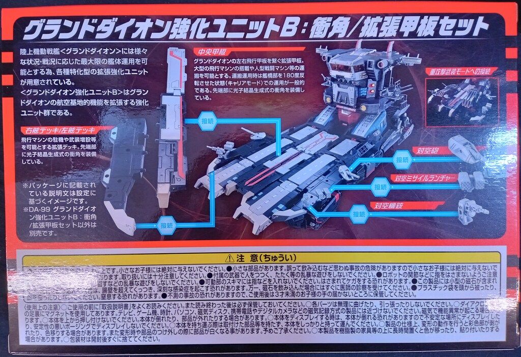 タカラトミー ダイアクロン 【グランドダイオン強化ユニット B:衝角