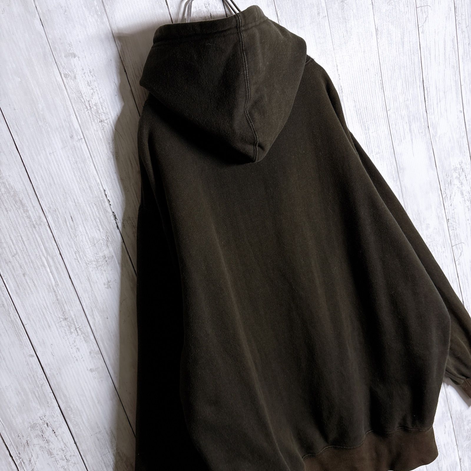 OLD STUSSYステューシー パーカー 鬼フェード パーカー 折れクラウン
