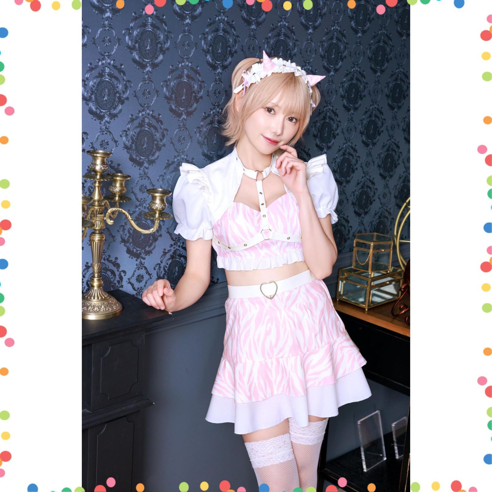 特価セール】レディース パステルピンク 節分 ハロウィン ピンク